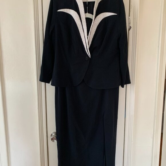 80s Suit Jacket/ Skirt Set - Picture 5 of 5